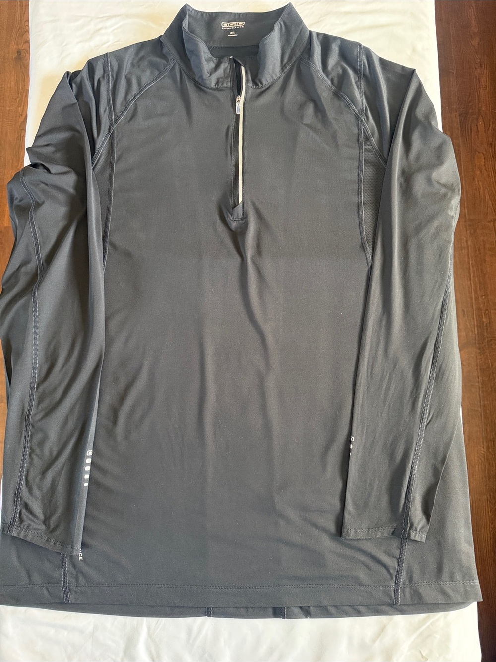 OGIO Black Endurance Men’s Quarter-Zip Pullover, Size 2XL